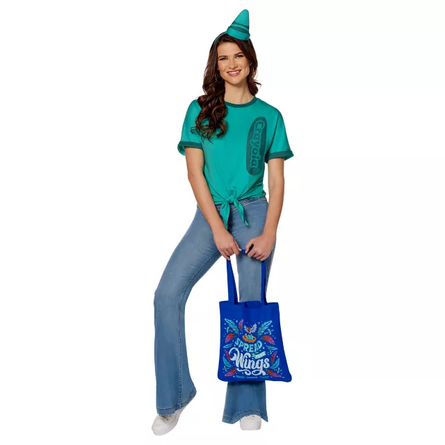 Adult Spread Your Wings Blue Crayon Costume Kit - Crayola