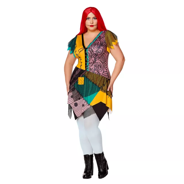 Adult Sally Plus Size Dress - The Nightmare Before Christmas