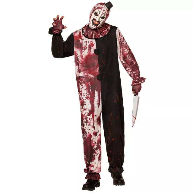 Adult Bloody Art the Clown Plus Size Costume - Terrifier
