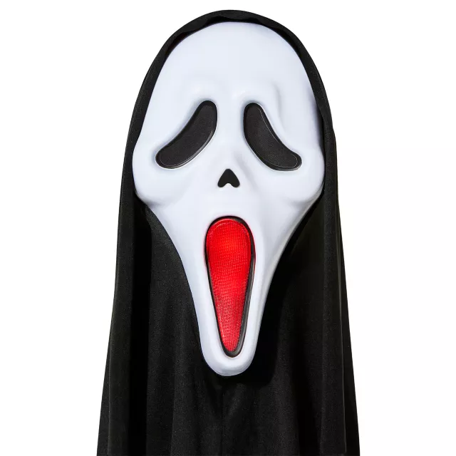 Light-Up Fade Ghost Face Full Mask - Scream
