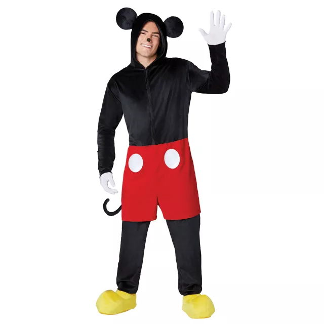 Adult Mickey Mouse Jumpsuit Costume - Mickey and Friends