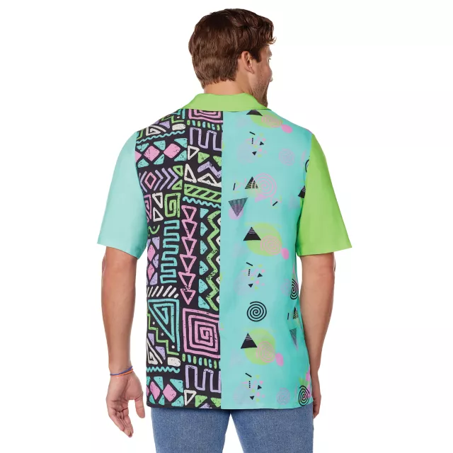 Adult '80s Button Down Shirt