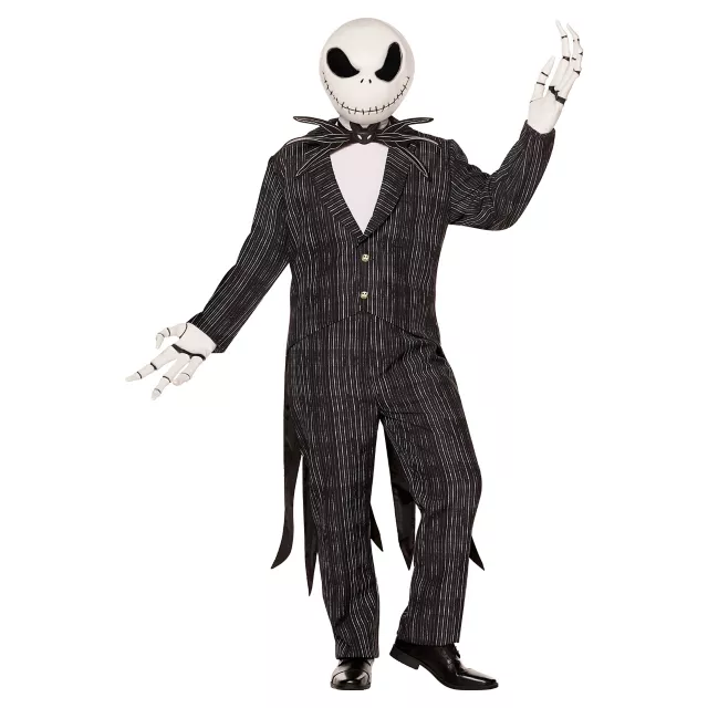 Adult Jack Skellington Plus Size Costume Deluxe - The Nightmare Before Christmas