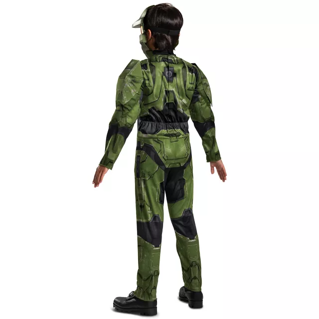 Kids Master Chief Muscle Costume - Halo Infinite