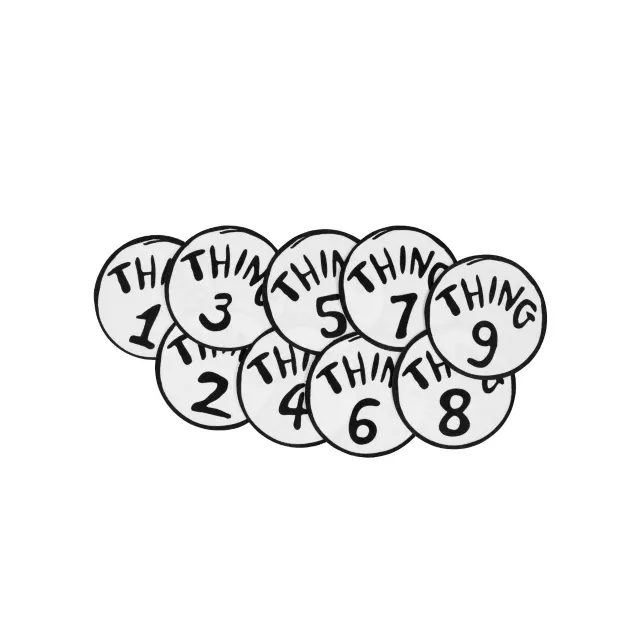 Separate Thing Numbers - Dr. Seuss