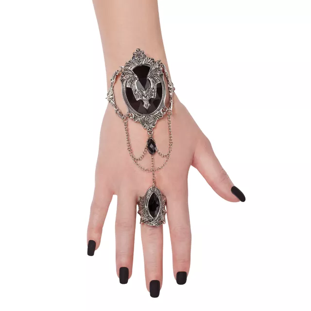 Vampire Bat Hand Chain