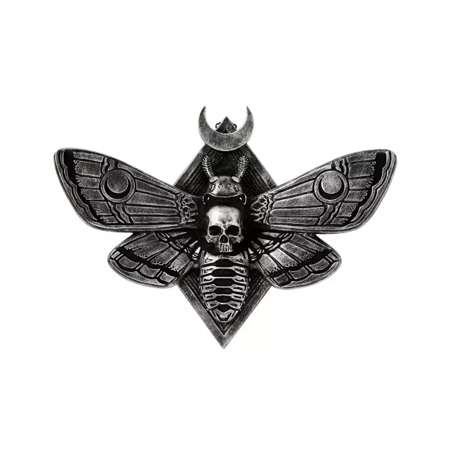 Gothic Noir Death Moth Sign