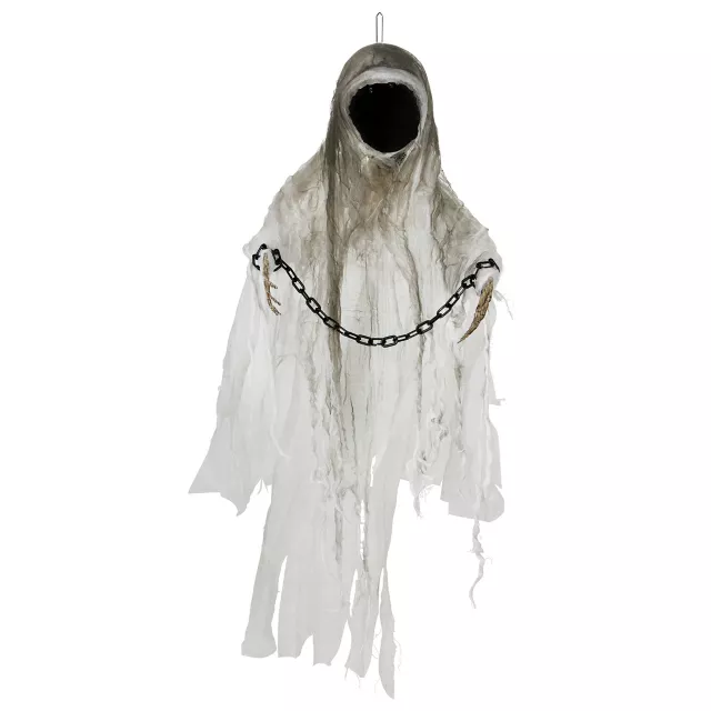 3 ft Animated Faceless Hanging Reaper - Decorations