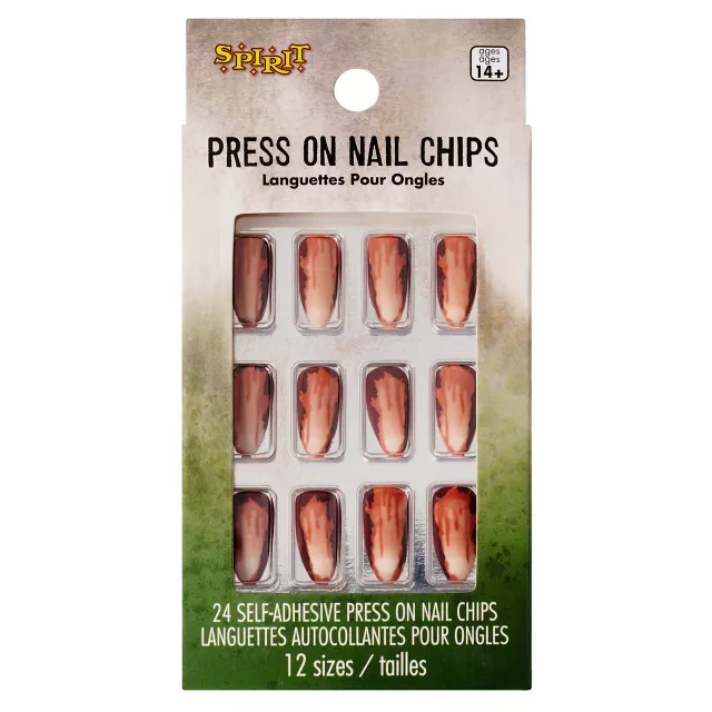 Bloody Zombie Press On Nails