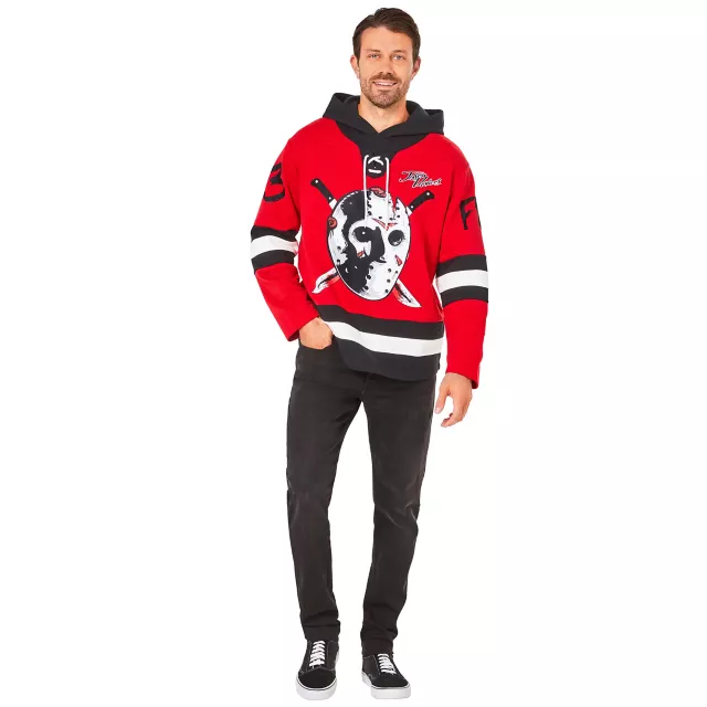 Jason Voorhees Hockey Jersey Hoodie - Friday the 13th