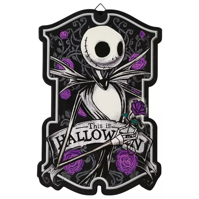 This Is Halloween Rose Sign - The Nightmare Before Christmas
