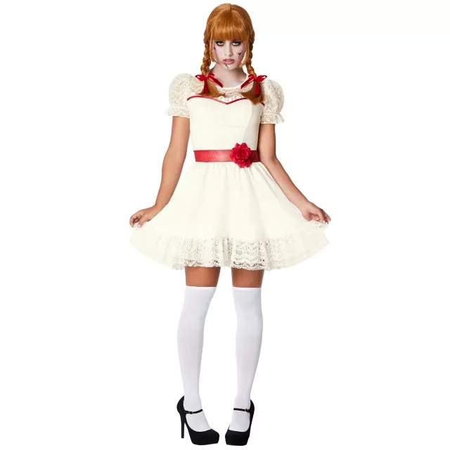 Adult Annabelle Short Dress Costume - Annabelle