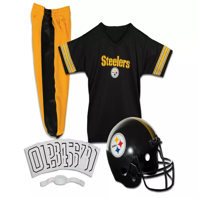 Kids Pittsburgh Steelers NFL Deluxe Uniform Costume - Franklin Sports