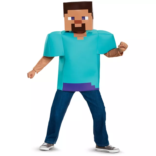 Kids Steve Costume - Minecraft