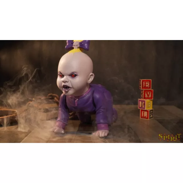 Crawlin' Claudette Zombie Babies ® Animated Prop