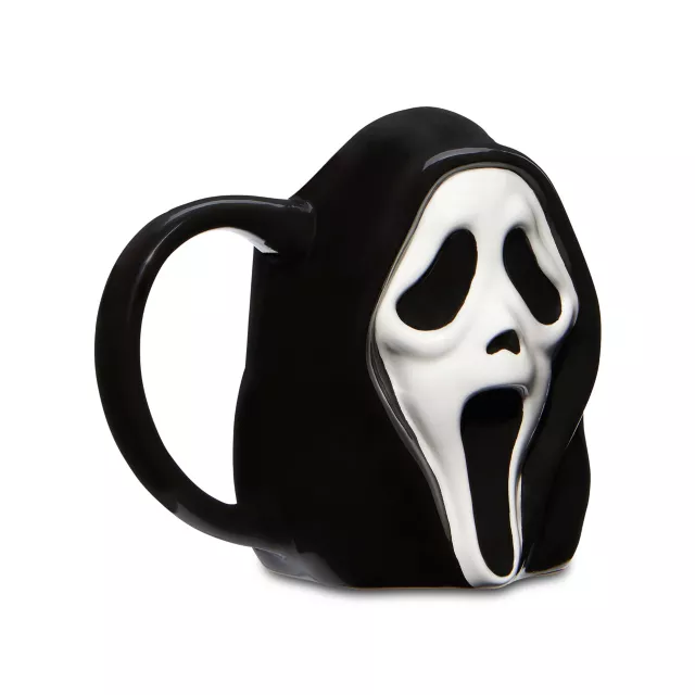 Ghost Face Molded Coffee Mug - 17 oz.