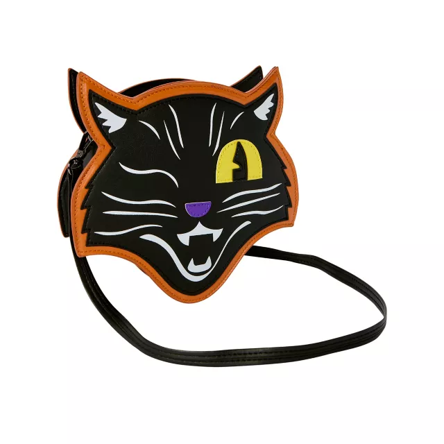 Vintage Cat Crossbody Bag