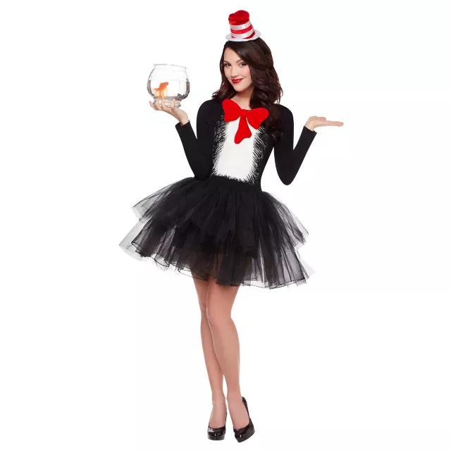 Adult Cat in the Hat Tutu Dress - Dr. Seuss