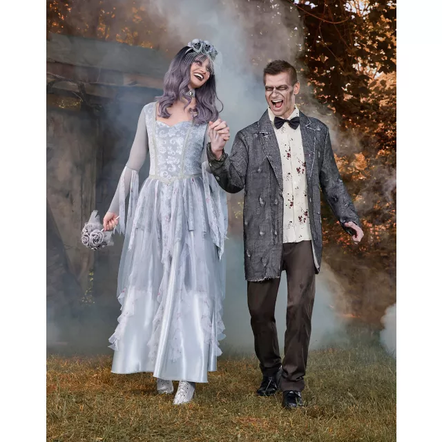 Adult Zombie Groom Costume