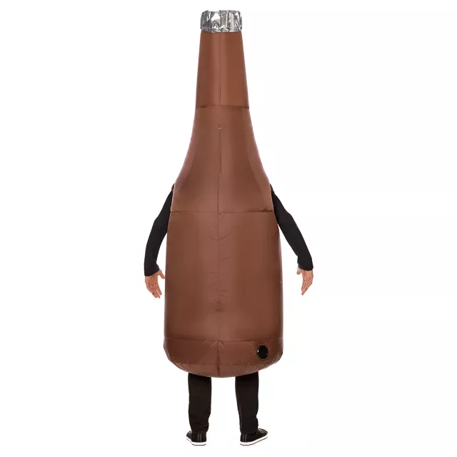 Adult Light-Up Beer Bottle Inflatable Costume