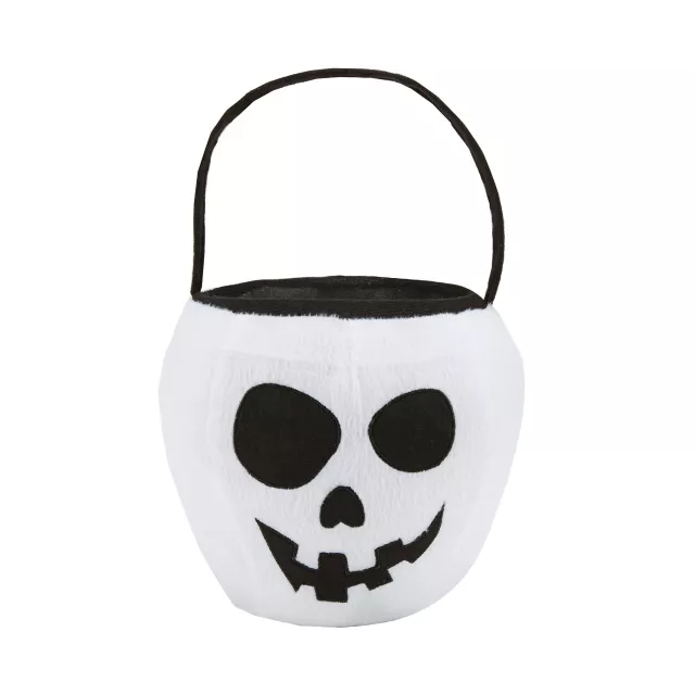 Skull Plush Treat Bucket