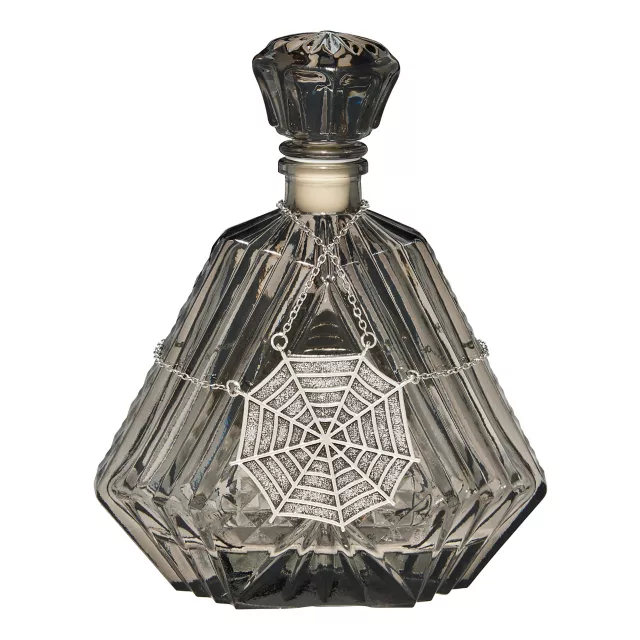 Enchanted Shadows Silver Decanter - 17 oz.