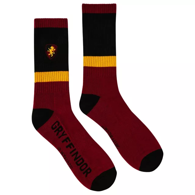 Gryffindor Embroidered Crew Socks - Harry Potter
