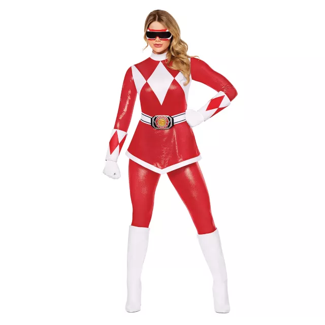 Adult Red Power Ranger Costume