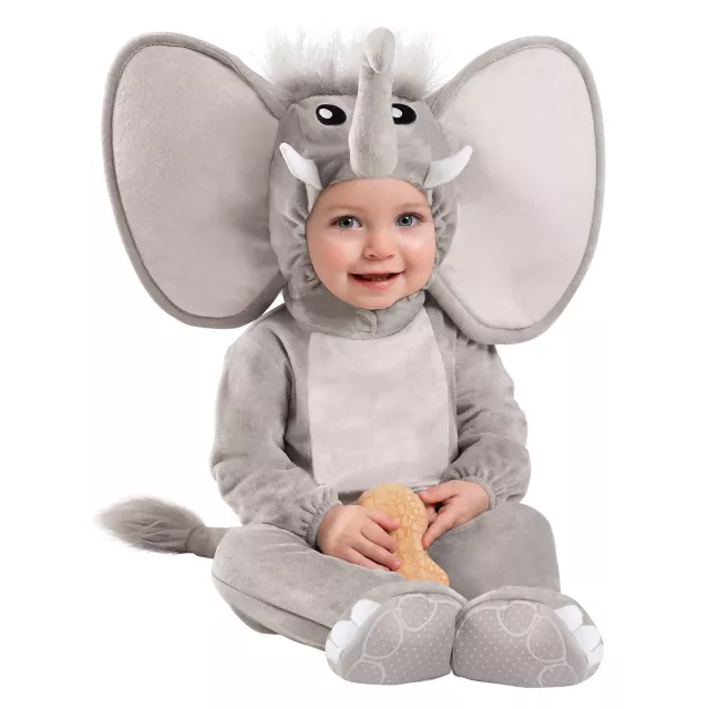 Baby Faux Fur Lil- - Elephant Costume