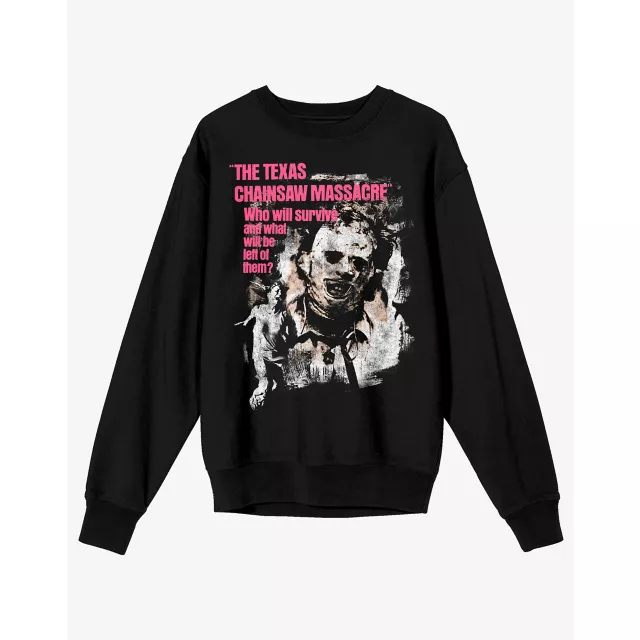 Who Will Survive Leatherface Sweatshirt - The Texas Chainsaw Massacre
