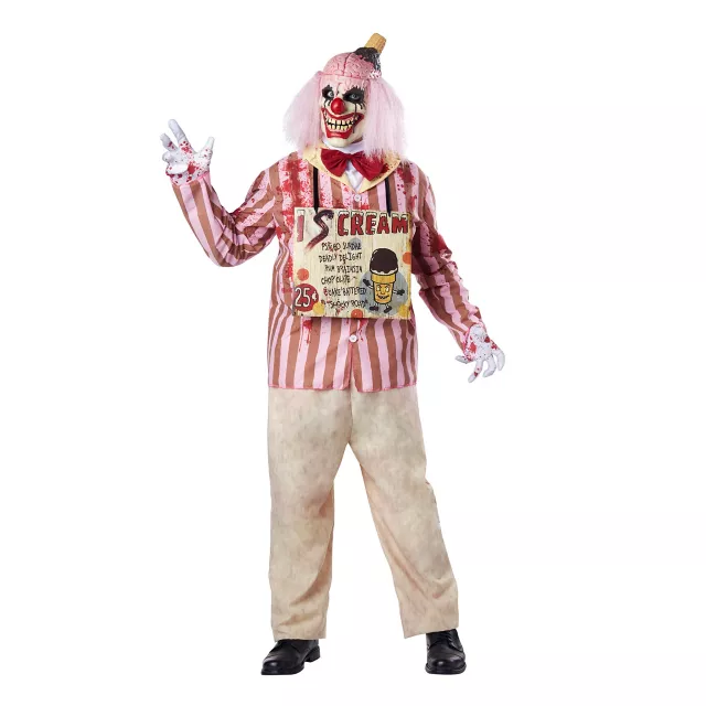 Adult I Scream Clown Costume