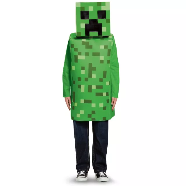 Kids Creeper Costume - Minecraft