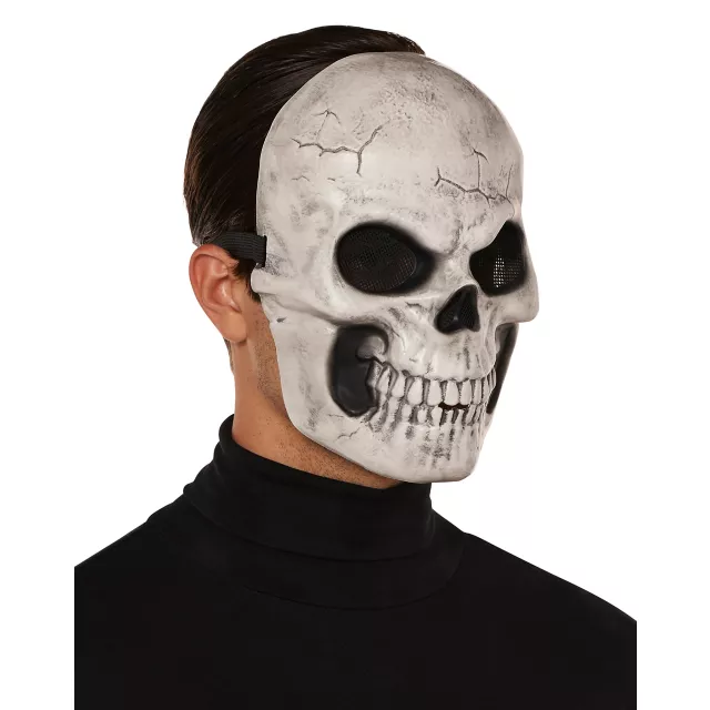 Sinister Skeleton Half Mask