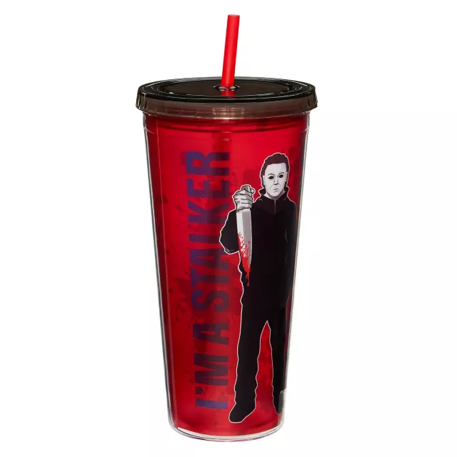 Stalker Not A Talker Michael Myers Tumbler 20 oz. - Halloween