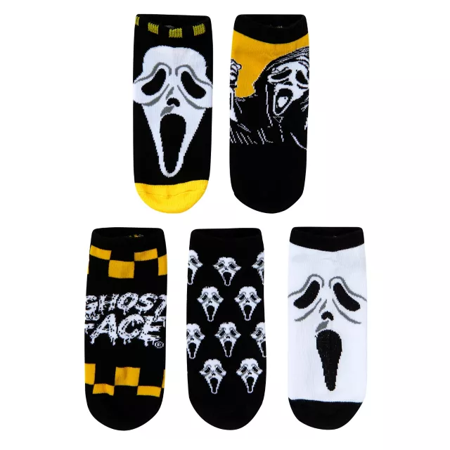 Ghost Face No Show Socks - 5 Pack