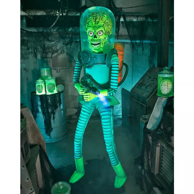 6 Ft 6 In Martian Warrior Animatronic - Mars Attacks