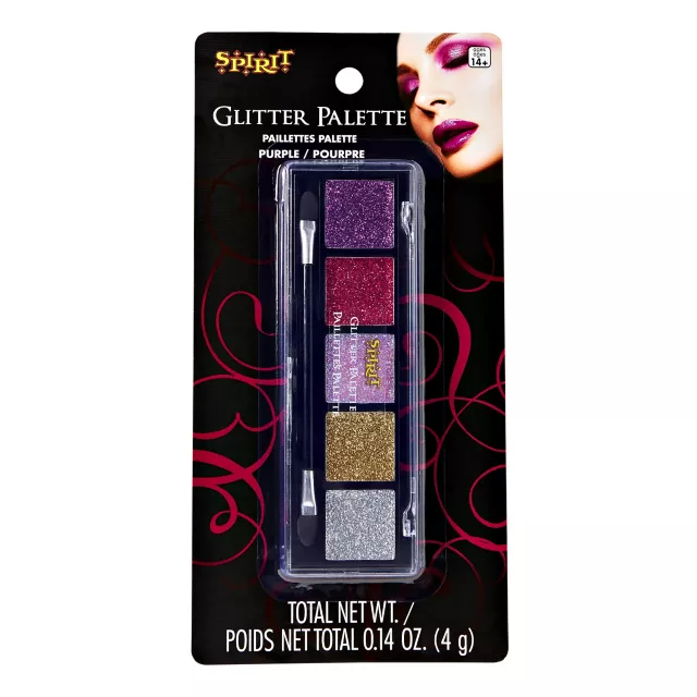 Purple Glitter Palette - 5 Count
