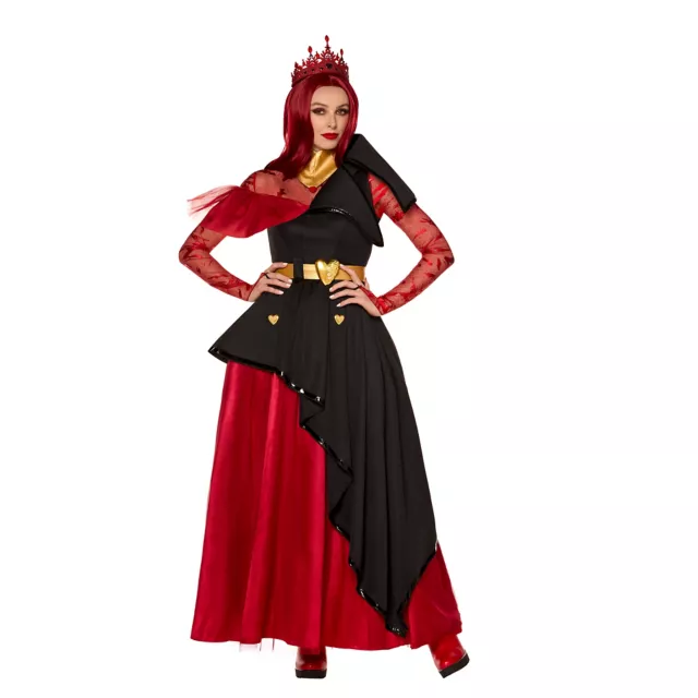 Adult Queen of Hearts Costume - Descendants: The Rise of Red