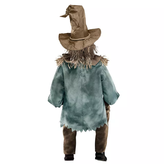 4 Ft 6 In Scary Sitting Scarecrow Animatronic