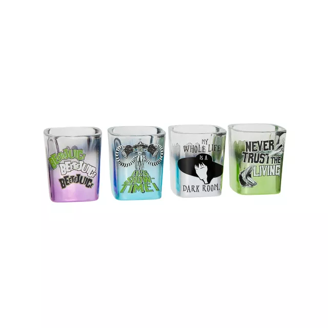 Beetlejuice Mini Glass Set - 4 Pack