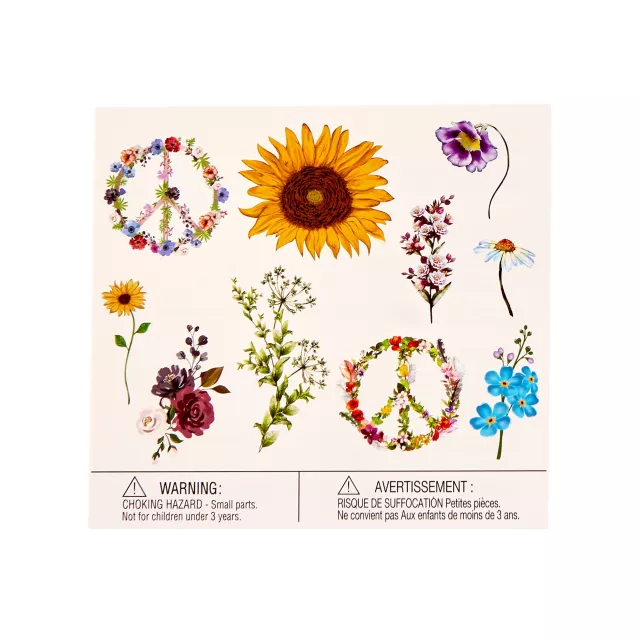 Hippie Temporary Tattoos