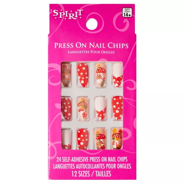 Mushroom Press-On Nails