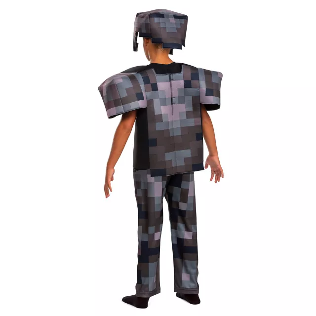Kids Netherite Armor Costume Deluxe - Minecraft