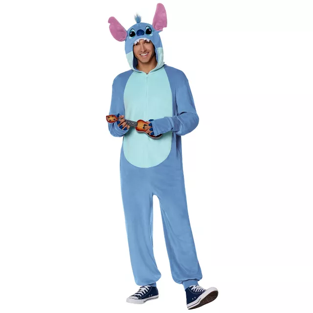Adult Stitch Jumpsuit Costume - Lilo & Stitch