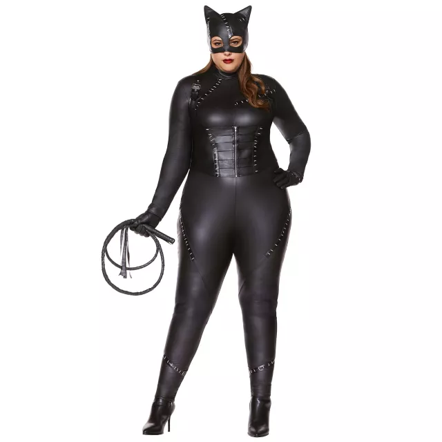 Adult Plus Size Catwoman The Signature Collection Costume - DC Villains