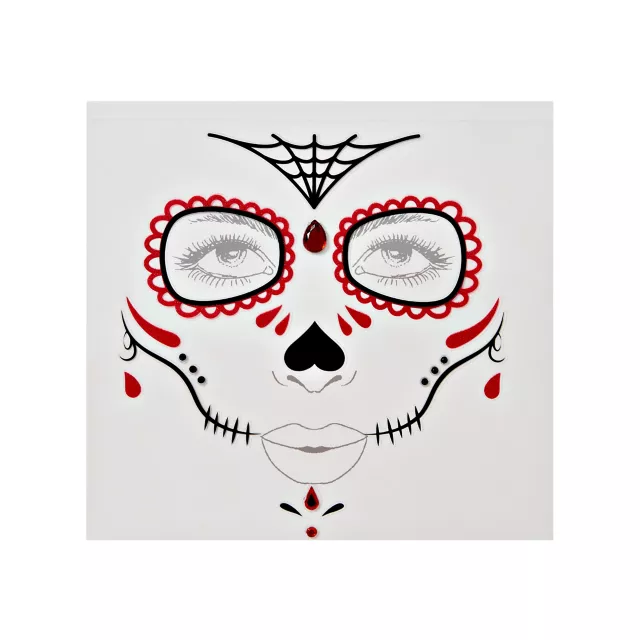 Sugar Skull Face Decal