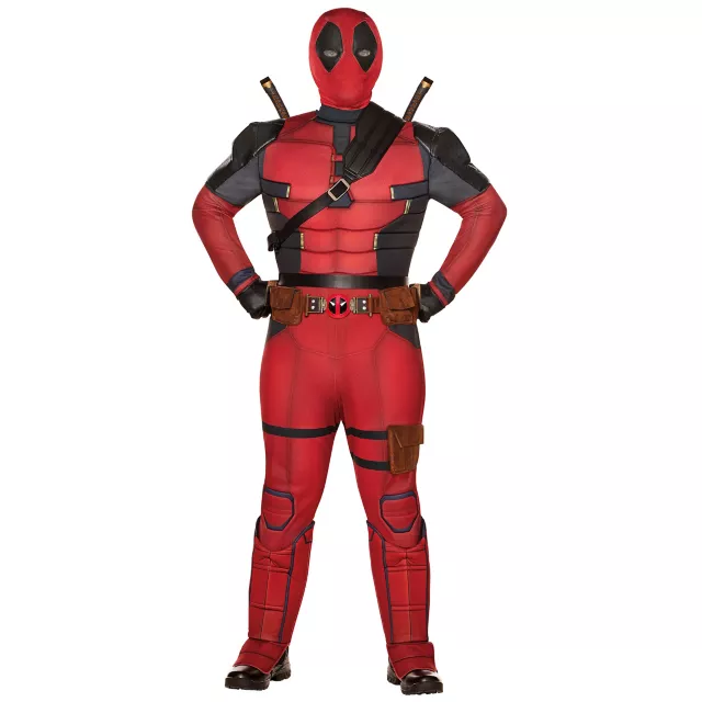 Adult Deadpool Plus Size Costume - Deadpool & Wolverine