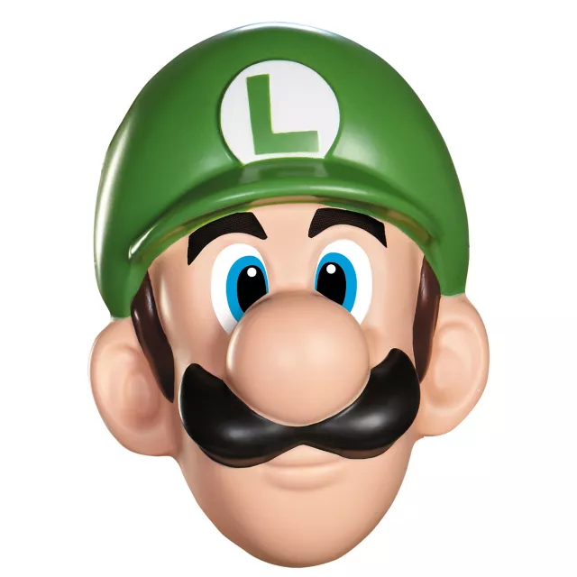 Luigi Half Mask - Super Mario Bros.