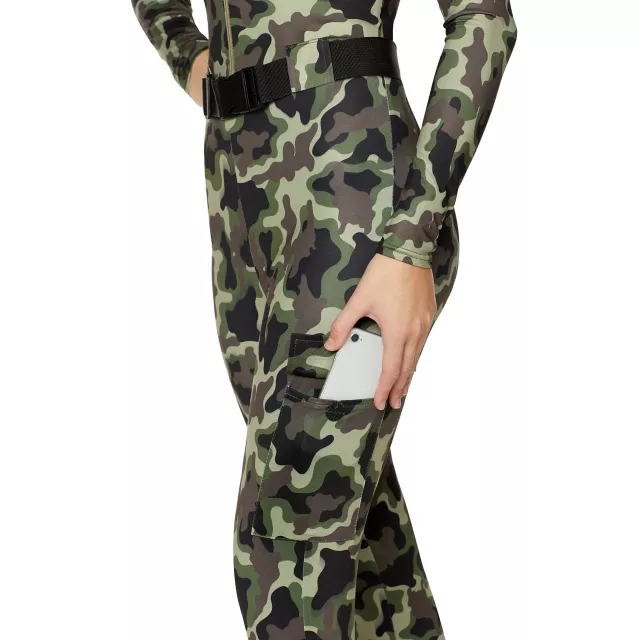 Adult Camo Catsuit Costume
