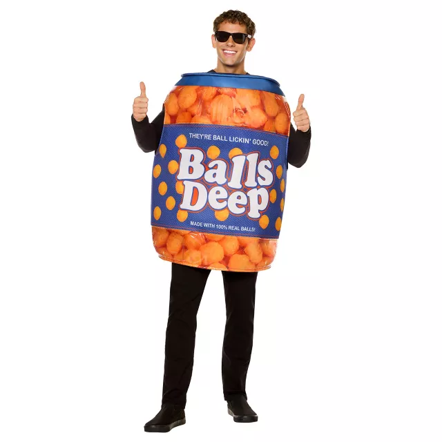 Adult Cheese Balls 3D Costume